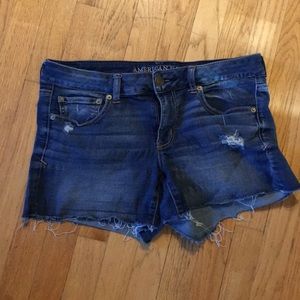 American eagle jean shorts